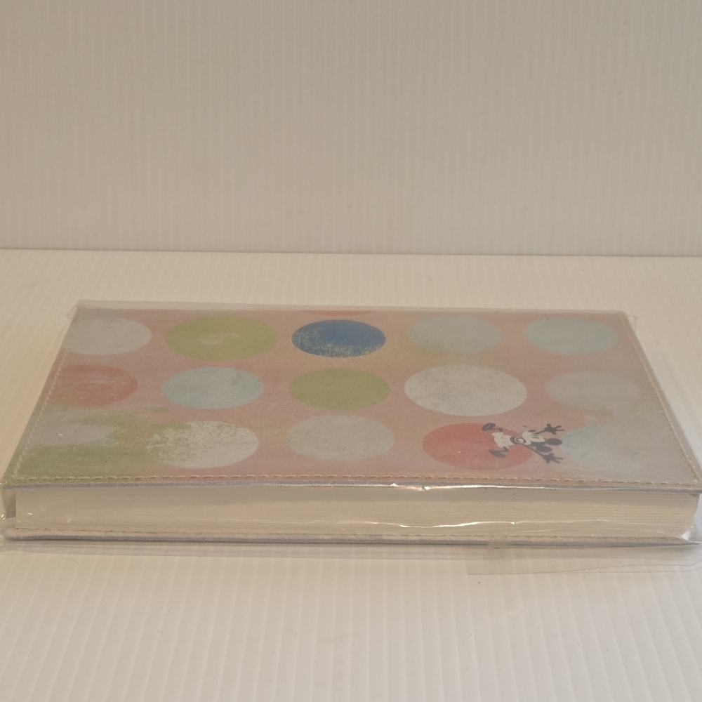 Eccolo Walt Disney Mickey Mouse Journal Stamped Sealed Beige Faux Leather Italy - Picture 8 of 11